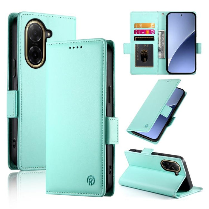 Funda para teléfono de cuero esmerilado con cierre magnético y hebilla lateral, For Redmi  Turbo 4 Pro / Xiaomi Poco F7, For Redmi A5 4G 171.7mm / Xiaomi Poco C71, For Redmi K80 / K80 Pro, For Redmi Note 14 4G 164.84mm, For Redmi Note 14 Pro 4G        ...