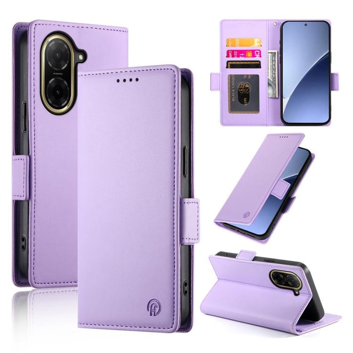 Funda para teléfono de cuero esmerilado con cierre magnético y hebilla lateral, For Redmi  Turbo 4 Pro / Xiaomi Poco F7, For Redmi A5 4G 171.7mm / Xiaomi Poco C71, For Redmi K80 / K80 Pro, For Redmi Note 14 4G 164.84mm, For Redmi Note 14 Pro 4G        ...