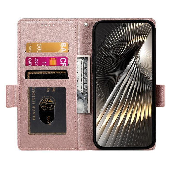 Funda para teléfono de cuero esmerilado con cierre magnético y hebilla lateral, For Redmi  Turbo 4 Pro / Xiaomi Poco F7, For Redmi A5 4G 171.7mm / Xiaomi Poco C71, For Redmi K80 / K80 Pro, For Redmi Note 14 4G 164.84mm, For Redmi Note 14 Pro 4G        ...