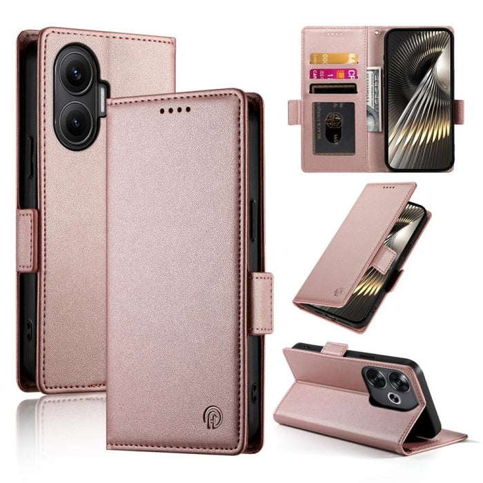 Funda para teléfono de cuero esmerilado con cierre magnético y hebilla lateral, For Redmi  Turbo 4 Pro / Xiaomi Poco F7, For Redmi A5 4G 171.7mm / Xiaomi Poco C71, For Redmi K80 / K80 Pro, For Redmi Note 14 4G 164.84mm, For Redmi Note 14 Pro 4G        ...