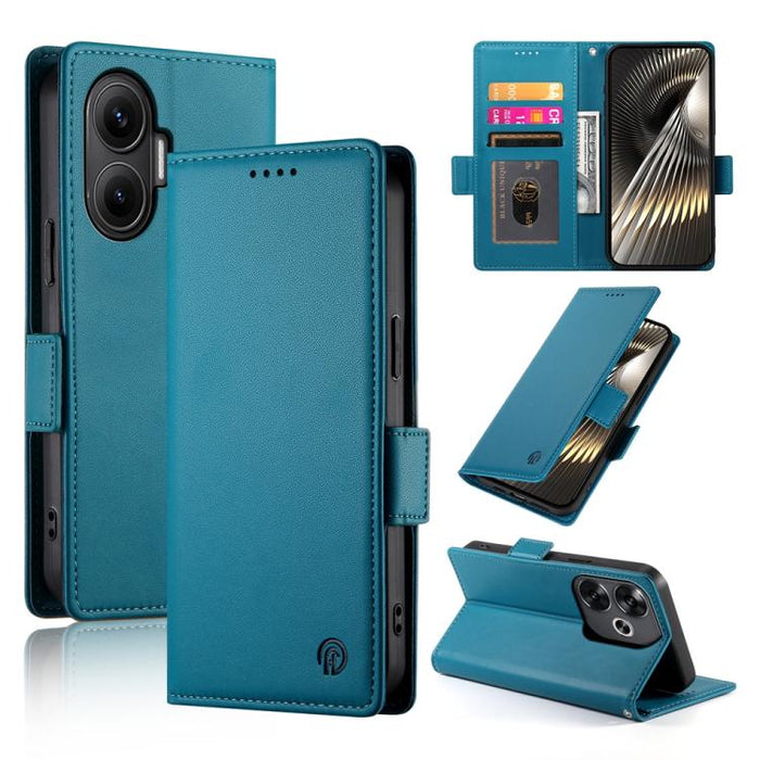 Funda para teléfono de cuero esmerilado con cierre magnético y hebilla lateral, For Redmi  Turbo 4 Pro / Xiaomi Poco F7, For Redmi A5 4G 171.7mm / Xiaomi Poco C71, For Redmi K80 / K80 Pro, For Redmi Note 14 4G 164.84mm, For Redmi Note 14 Pro 4G        ...