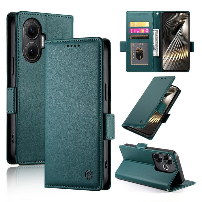 Funda para teléfono de cuero esmerilado con cierre magnético y hebilla lateral, For Redmi  Turbo 4 Pro / Xiaomi Poco F7, For Redmi A5 4G 171.7mm / Xiaomi Poco C71, For Redmi K80 / K80 Pro, For Redmi Note 14 4G 164.84mm, For Redmi Note 14 Pro 4G        ...
