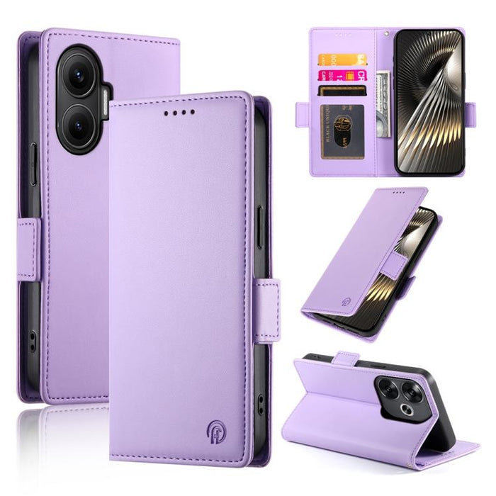 Funda para teléfono de cuero esmerilado con cierre magnético y hebilla lateral, For Redmi  Turbo 4 Pro / Xiaomi Poco F7, For Redmi A5 4G 171.7mm / Xiaomi Poco C71, For Redmi K80 / K80 Pro, For Redmi Note 14 4G 164.84mm, For Redmi Note 14 Pro 4G        ...