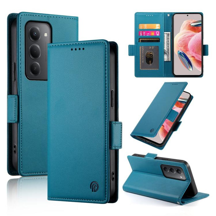 Funda para teléfono de cuero esmerilado con cierre magnético y hebilla lateral, For Redmi  Turbo 4 Pro / Xiaomi Poco F7, For Redmi A5 4G 171.7mm / Xiaomi Poco C71, For Redmi K80 / K80 Pro, For Redmi Note 14 4G 164.84mm, For Redmi Note 14 Pro 4G        ...