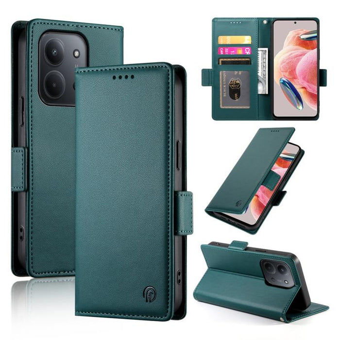 Funda para teléfono de cuero esmerilado con cierre magnético y hebilla lateral, For Redmi  Turbo 4 Pro / Xiaomi Poco F7, For Redmi A5 4G 171.7mm / Xiaomi Poco C71, For Redmi K80 / K80 Pro, For Redmi Note 14 4G 164.84mm, For Redmi Note 14 Pro 4G        ...