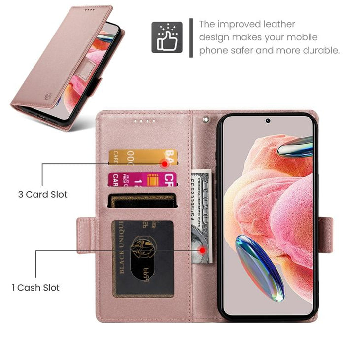 Funda para teléfono de cuero esmerilado con cierre magnético y hebilla lateral, For Redmi  Turbo 4 Pro / Xiaomi Poco F7, For Redmi A5 4G 171.7mm / Xiaomi Poco C71, For Redmi K80 / K80 Pro, For Redmi Note 14 4G 164.84mm, For Redmi Note 14 Pro 4G        ...