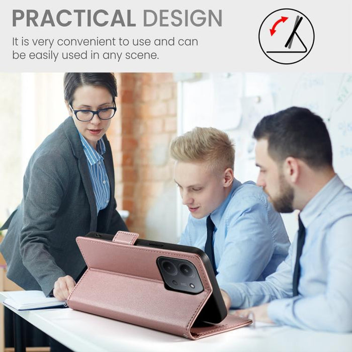 Funda para teléfono de cuero esmerilado con cierre magnético y hebilla lateral, For Redmi  Turbo 4 Pro / Xiaomi Poco F7, For Redmi A5 4G 171.7mm / Xiaomi Poco C71, For Redmi K80 / K80 Pro, For Redmi Note 14 4G 164.84mm, For Redmi Note 14 Pro 4G        ...