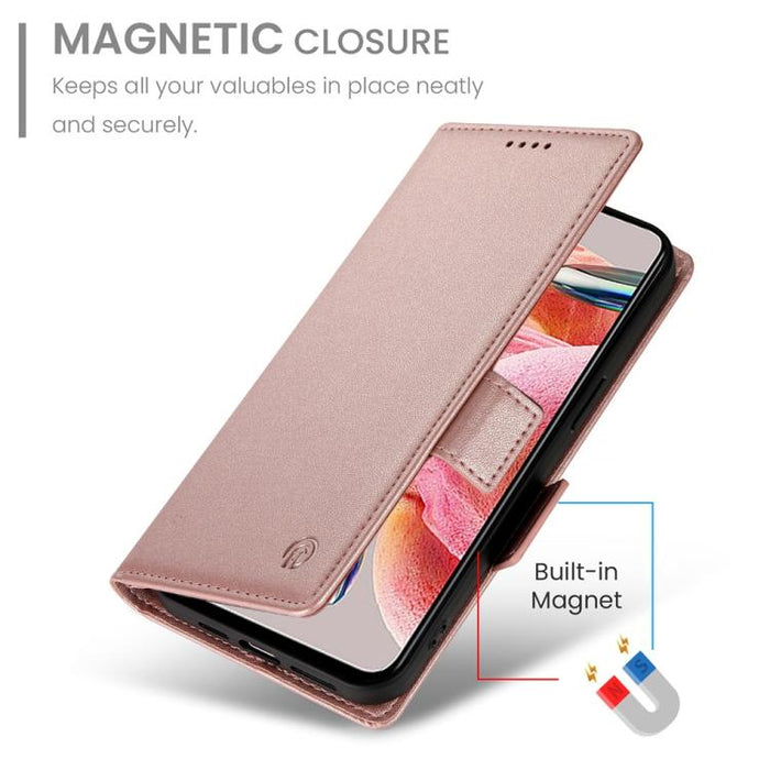 Funda para teléfono de cuero esmerilado con cierre magnético y hebilla lateral, For Redmi  Turbo 4 Pro / Xiaomi Poco F7, For Redmi A5 4G 171.7mm / Xiaomi Poco C71, For Redmi K80 / K80 Pro, For Redmi Note 14 4G 164.84mm, For Redmi Note 14 Pro 4G        ...