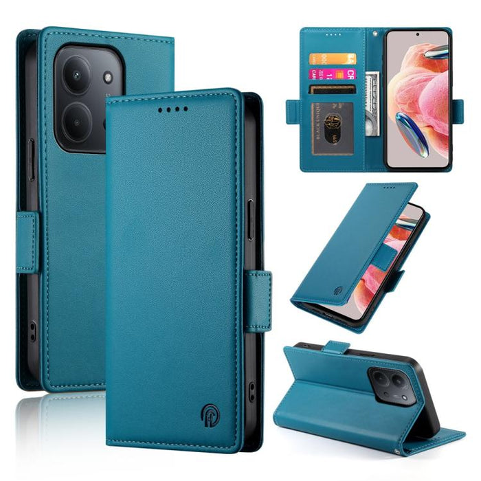Funda para teléfono de cuero esmerilado con cierre magnético y hebilla lateral, For Redmi  Turbo 4 Pro / Xiaomi Poco F7, For Redmi A5 4G 171.7mm / Xiaomi Poco C71, For Redmi K80 / K80 Pro, For Redmi Note 14 4G 164.84mm, For Redmi Note 14 Pro 4G        ...