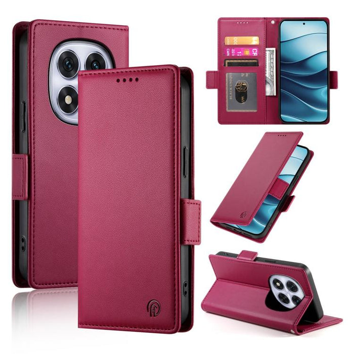 Funda para teléfono de cuero esmerilado con cierre magnético y hebilla lateral, For Redmi A7 Pro 171mm / Poco C85x 5G, For Redmi 15a 5G, For Redmi Turbo 5 Max 5G / Poco X8 Pro Max 5G, For Redmi Note 15 Pro+ 163.3mm / Poco M8 Pro                        ...