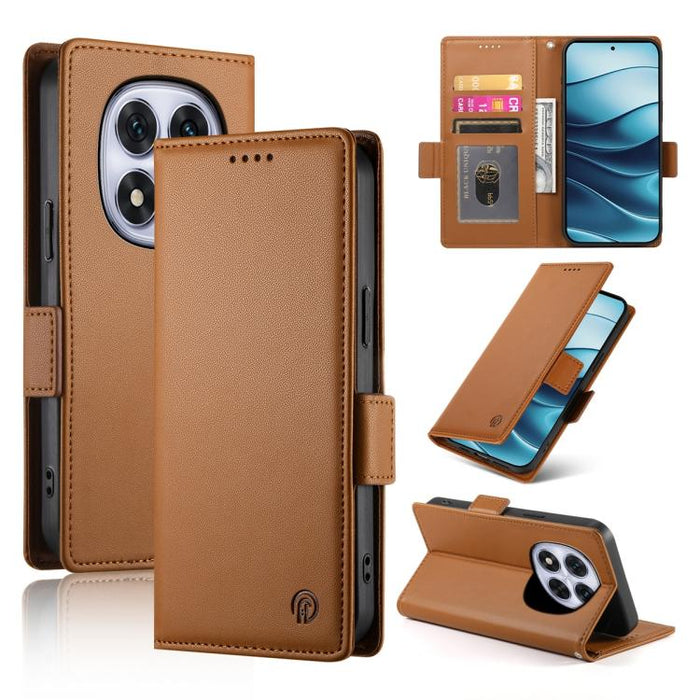 Funda para teléfono de cuero esmerilado con cierre magnético y hebilla lateral, For Redmi A7 Pro 171mm / Poco C85x 5G, For Redmi 15a 5G, For Redmi Turbo 5 Max 5G / Poco X8 Pro Max 5G, For Redmi Note 15 Pro+ 163.3mm / Poco M8 Pro                        ...