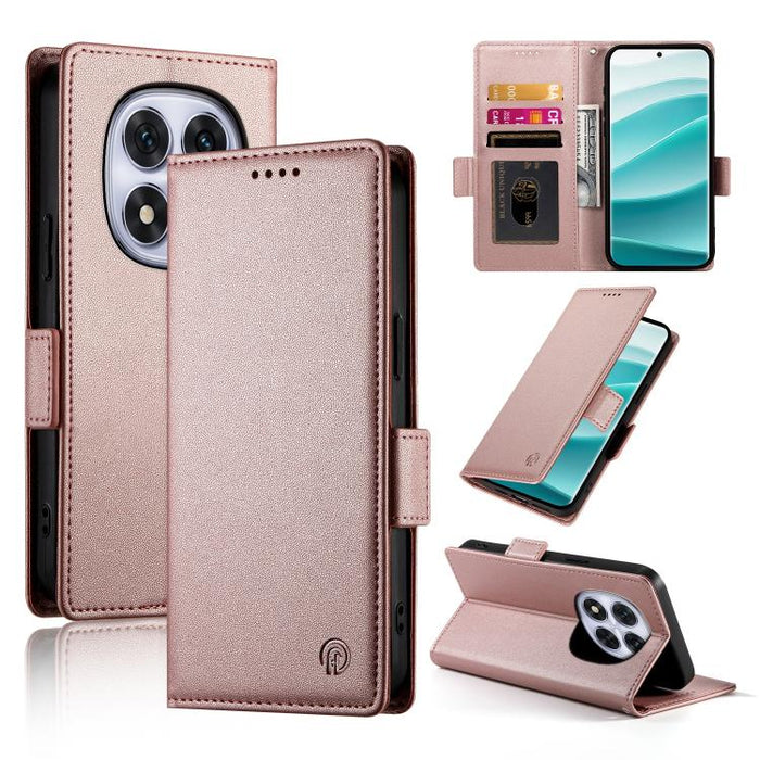 Funda para teléfono de cuero esmerilado con cierre magnético y hebilla lateral, For Redmi  Turbo 4 Pro / Xiaomi Poco F7, For Redmi A5 4G 171.7mm / Xiaomi Poco C71, For Redmi K80 / K80 Pro, For Redmi Note 14 4G 164.84mm, For Redmi Note 14 Pro 4G        ...