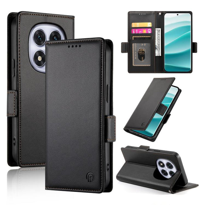 Funda para teléfono de cuero esmerilado con cierre magnético y hebilla lateral, For Redmi  Turbo 4 Pro / Xiaomi Poco F7, For Redmi A5 4G 171.7mm / Xiaomi Poco C71, For Redmi K80 / K80 Pro, For Redmi Note 14 4G 164.84mm, For Redmi Note 14 Pro 4G        ...