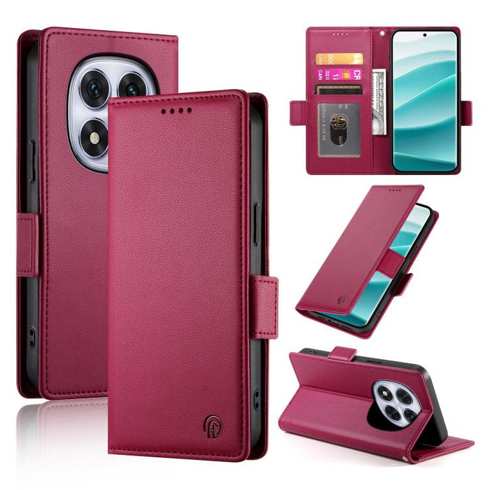 Funda para teléfono de cuero esmerilado con cierre magnético y hebilla lateral, For Redmi  Turbo 4 Pro / Xiaomi Poco F7, For Redmi A5 4G 171.7mm / Xiaomi Poco C71, For Redmi K80 / K80 Pro, For Redmi Note 14 4G 164.84mm, For Redmi Note 14 Pro 4G        ...