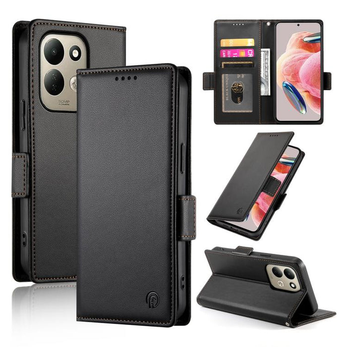 Funda para teléfono de cuero esmerilado con cierre magnético y hebilla lateral, For Redmi A7 Pro 171mm / Poco C85x 5G, For Redmi 15a 5G, For Redmi Turbo 5 Max 5G / Poco X8 Pro Max 5G, For Redmi Note 15 Pro+ 163.3mm / Poco M8 Pro                        ...