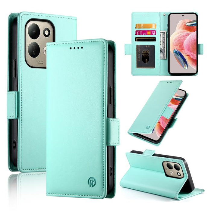 Funda para teléfono de cuero esmerilado con cierre magnético y hebilla lateral, For Redmi A7 Pro 171mm / Poco C85x 5G, For Redmi 15a 5G, For Redmi Turbo 5 Max 5G / Poco X8 Pro Max 5G, For Redmi Note 15 Pro+ 163.3mm / Poco M8 Pro                        ...
