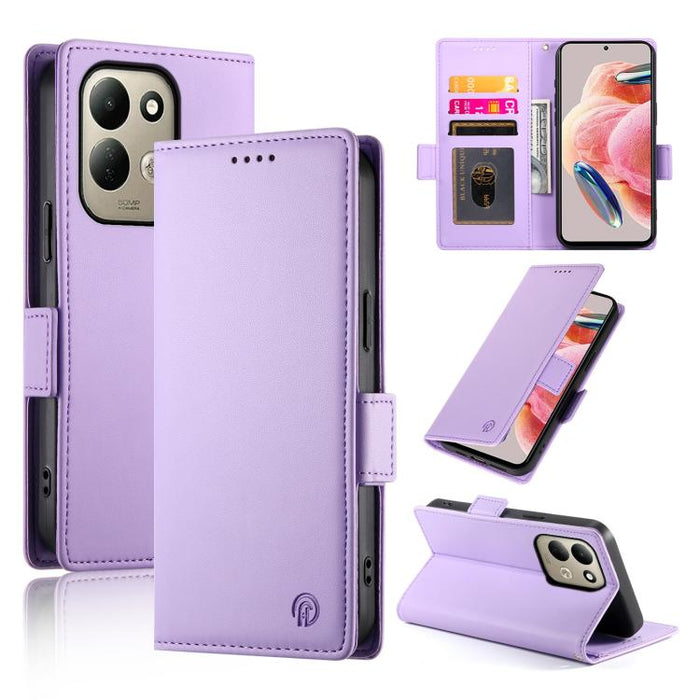 Funda para teléfono de cuero esmerilado con cierre magnético y hebilla lateral, For Redmi A7 Pro 171mm / Poco C85x 5G, For Redmi 15a 5G, For Redmi Turbo 5 Max 5G / Poco X8 Pro Max 5G, For Redmi Note 15 Pro+ 163.3mm / Poco M8 Pro                        ...