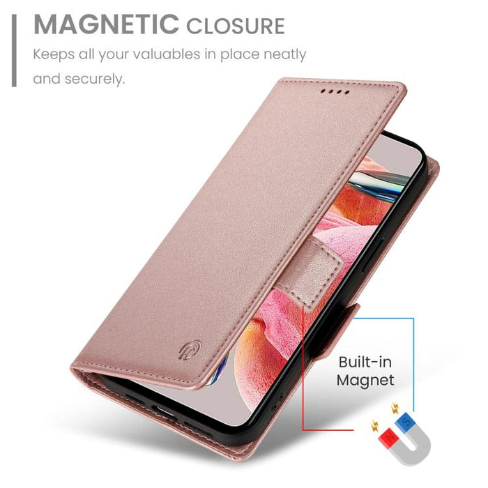 Funda para teléfono de cuero esmerilado con cierre magnético y hebilla lateral, For Redmi A7 Pro 171mm / Poco C85x 5G, For Redmi 15a 5G, For Redmi Turbo 5 Max 5G / Poco X8 Pro Max 5G, For Redmi Note 15 Pro+ 163.3mm / Poco M8 Pro                        ...
