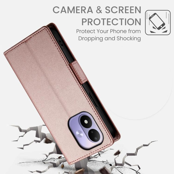 Funda para teléfono de cuero esmerilado con cierre magnético y hebilla lateral, For Redmi A7 Pro 171mm / Poco C85x 5G, For Redmi 15a 5G, For Redmi Turbo 5 Max 5G / Poco X8 Pro Max 5G, For Redmi Note 15 Pro+ 163.3mm / Poco M8 Pro                        ...