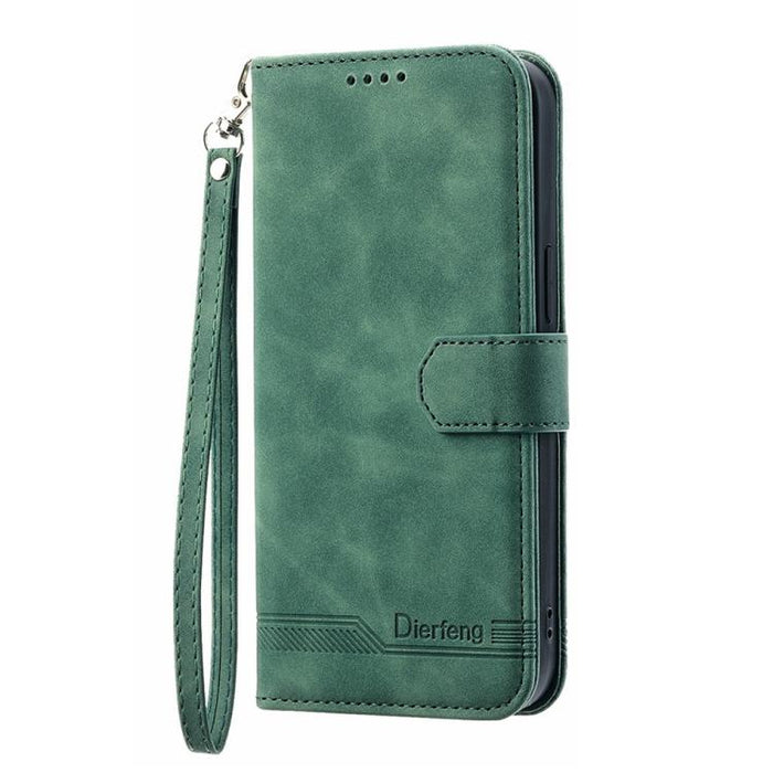 Funda para teléfono de piel sintética y TPU Dream Line de Dierfeng, For Redmi Note 14 Pro 4G, For Redmi Note 14 4G 163.25mm Global, For Redmi K70 Ultra