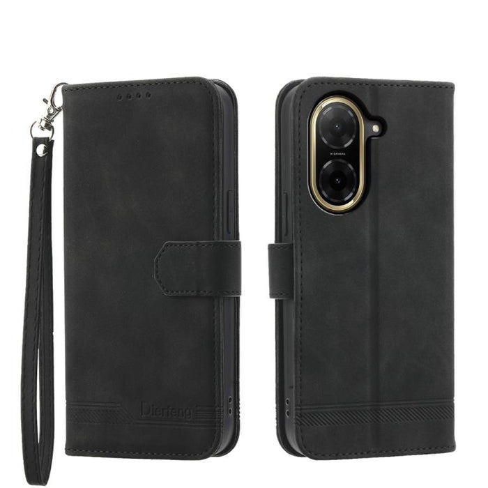 Funda para teléfono de piel sintética y TPU Dream Line de Dierfeng, For Redmi A7 Pro 4G / 5G 171mm / Poco C85x 5G, For Redmi 15a 5G, For Redmi Turbo 5 Max 5G / Poco X8 Pro Max 5G, For Redmi Note 15 Pro+ 5G 163.3mm / Poco M8 Pro 5G                      ...