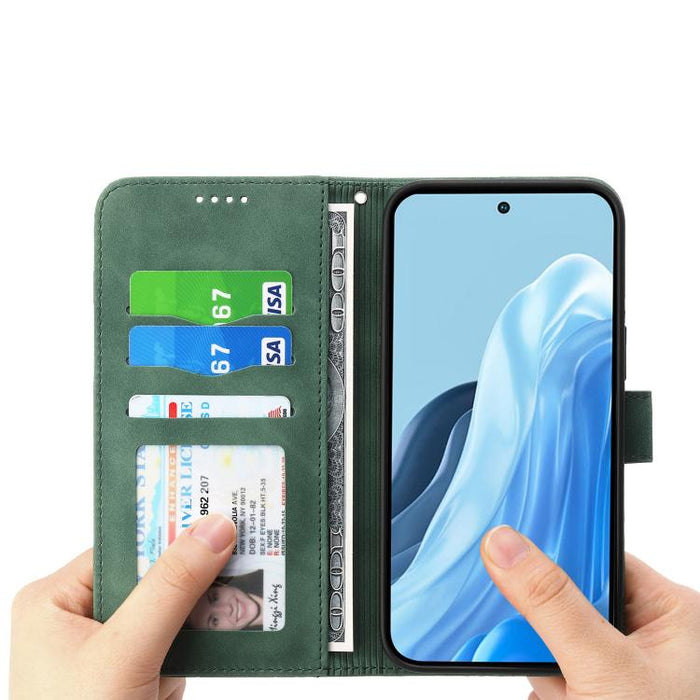 Funda para teléfono de piel sintética y TPU Dream Line de Dierfeng, For Redmi A7 Pro 4G / 5G 171mm / Poco C85x 5G, For Redmi 15a 5G, For Redmi Turbo 5 Max 5G / Poco X8 Pro Max 5G, For Redmi Note 15 Pro+ 5G 163.3mm / Poco M8 Pro 5G                      ...