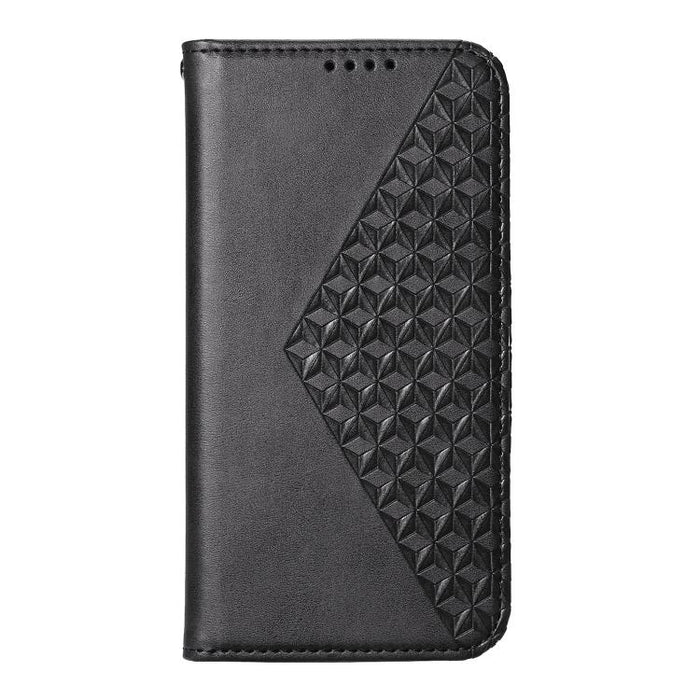 Funda de cuero magnética para teléfono con textura de becerro y cuadrícula cúbica, For Redmi A7 Pro 4G / 5G 171mm / Poco C85x 5G, For Redmi 15a 5G, For Redmi Turbo 5 Max 5G / Poco X8 Pro Max 5G, For Redmi Note 15 Pro+ 163.3mm / Poco M8 Pro             ...