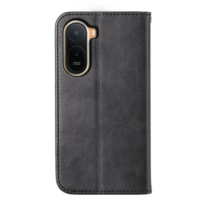 Funda de cuero magnética para teléfono con textura de becerro y cuadrícula cúbica, For Redmi A7 Pro 4G / 5G 171mm / Poco C85x 5G, For Redmi 15a 5G, For Redmi Turbo 5 Max 5G / Poco X8 Pro Max 5G, For Redmi Note 15 Pro+ 163.3mm / Poco M8 Pro             ...