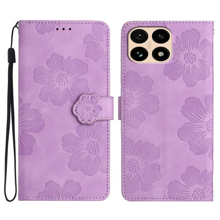 Funda de cuero para teléfono con estampado de flores en relieve, For Redmi K90 Pro Max/Poco F8 Ultra, For Redmi K90/Poco F8 Pro, For Redmi 15C 5G/4G EU 173mm/Poco C85 5G, For Redmi 15 5G Global/15 4G SEA 169.5, For Redmi 15 5G / 4G EU 171mm            ...