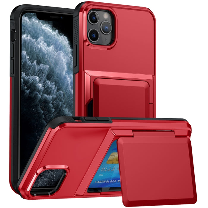 Estuche para teléfono con ranura para tarjeta, For iPhone 12 Pro Max, For iPhone 11 Pro Max, For iPhone 11, For iPhone 11 Pro