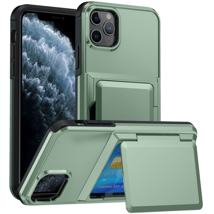 Estuche para teléfono con ranura para tarjeta, For iPhone 12 Pro Max, For iPhone 11 Pro Max, For iPhone 11, For iPhone 11 Pro