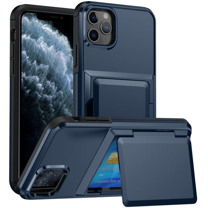 Estuche para teléfono con ranura para tarjeta, For iPhone 12 Pro Max, For iPhone 11 Pro Max, For iPhone 11, For iPhone 11 Pro