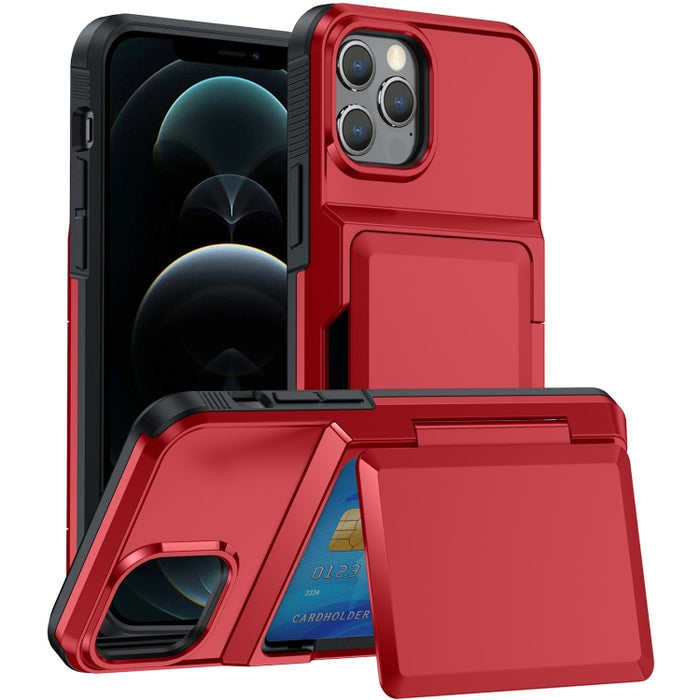 Estuche para teléfono con ranura para tarjeta, For iPhone 12 Pro Max, For iPhone 11 Pro Max, For iPhone 11, For iPhone 11 Pro