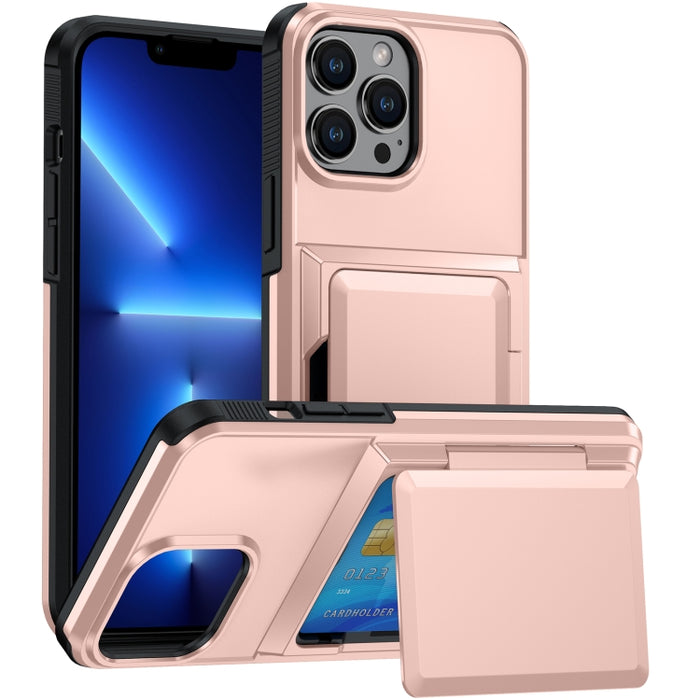 Estuche para teléfono con ranura para tarjeta, For iPhone 12 Pro Max, For iPhone 11 Pro Max, For iPhone 11, For iPhone 11 Pro