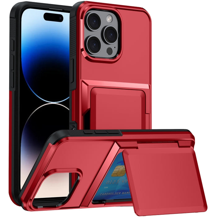 Estuche para teléfono con ranura para tarjeta, For iPhone 12 Pro Max, For iPhone 11 Pro Max, For iPhone 11, For iPhone 11 Pro
