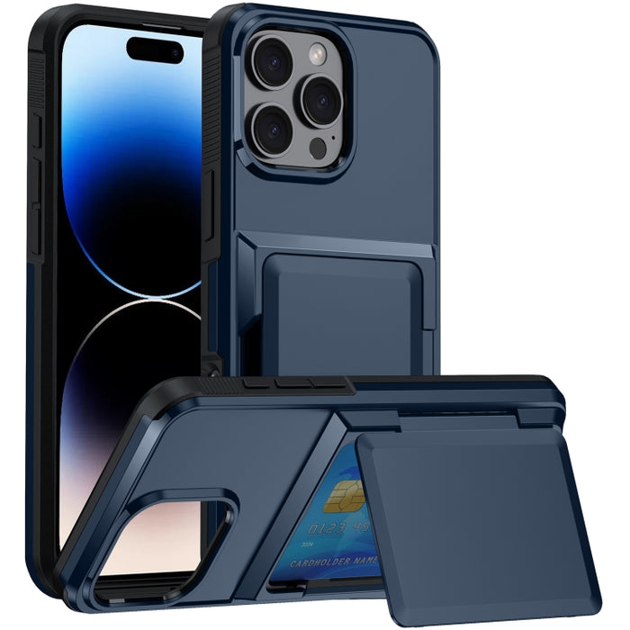 Estuche para teléfono con ranura para tarjeta, For iPhone 12 Pro Max, For iPhone 11 Pro Max, For iPhone 11, For iPhone 11 Pro