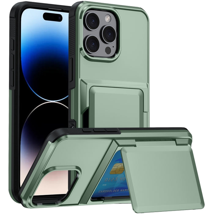 Estuche para teléfono con ranura para tarjeta, For iPhone 12 Pro Max, For iPhone 11 Pro Max, For iPhone 11, For iPhone 11 Pro