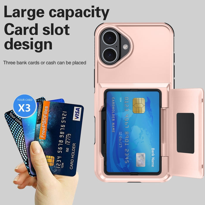 Estuche para teléfono con ranura para tarjeta, For iPhone 12 Pro Max, For iPhone 11 Pro Max, For iPhone 11, For iPhone 11 Pro