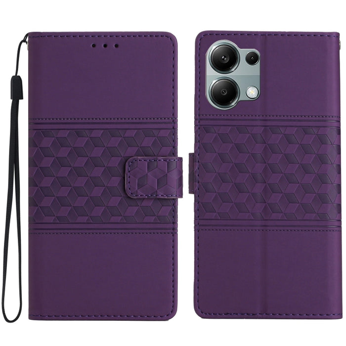 Funda de cuero para teléfono con efecto piel con relieve de diamante, For Redmi K90 Pro Max/Poco F8 Ultra, For Redmi K90/Poco F8 Pro, For Redmi 15C 5G/4G EU 173mm, For Redmi 15 5G Global/15 4G SEA 169.5, For Redmi 15 5G / 4G EU 171mm                   ...