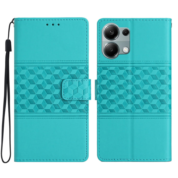 Funda de cuero para teléfono con efecto piel con relieve de diamante, For Redmi K90 Pro Max/Poco F8 Ultra, For Redmi K90/Poco F8 Pro, For Redmi 15C 5G/4G EU 173mm, For Redmi 15 5G Global/15 4G SEA 169.5, For Redmi 15 5G / 4G EU 171mm                   ...