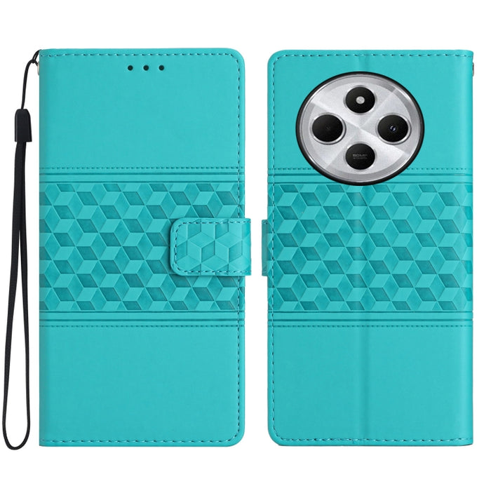 Funda de cuero para teléfono con efecto piel con relieve de diamante, For Redmi K90 Pro Max/Poco F8 Ultra, For Redmi K90/Poco F8 Pro, For Redmi 15C 5G/4G EU 173mm, For Redmi 15 5G Global/15 4G SEA 169.5, For Redmi 15 5G / 4G EU 171mm                   ...