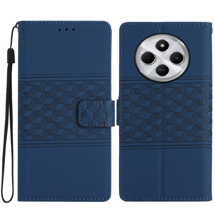 Funda de cuero para teléfono con efecto piel con relieve de diamante, For Redmi K90 Pro Max/Poco F8 Ultra, For Redmi K90/Poco F8 Pro, For Redmi 15C 5G/4G EU 173mm, For Redmi 15 5G Global/15 4G SEA 169.5, For Redmi 15 5G / 4G EU 171mm                   ...