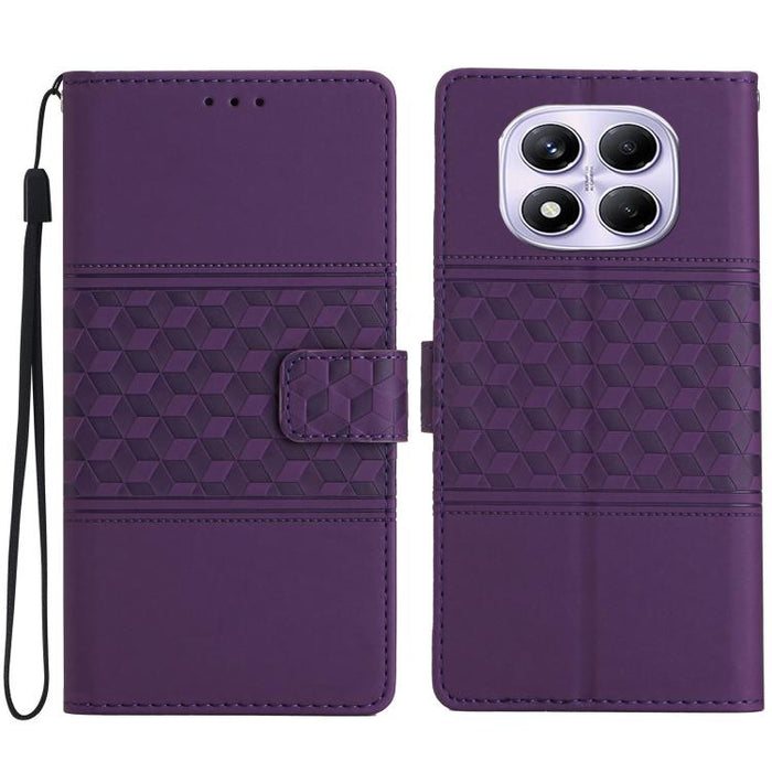 Funda de cuero para teléfono con efecto piel con relieve de diamante, For Redmi K90 Pro Max/Poco F8 Ultra, For Redmi K90/Poco F8 Pro, For Redmi 15C 5G/4G EU 173mm, For Redmi 15 5G Global/15 4G SEA 169.5, For Redmi 15 5G / 4G EU 171mm                   ...