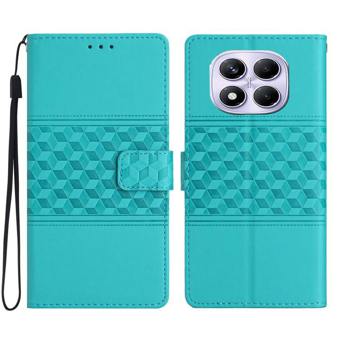 Funda de cuero para teléfono con efecto piel con relieve de diamante, For Redmi K90 Pro Max/Poco F8 Ultra, For Redmi K90/Poco F8 Pro, For Redmi 15C 5G/4G EU 173mm, For Redmi 15 5G Global/15 4G SEA 169.5, For Redmi 15 5G / 4G EU 171mm                   ...