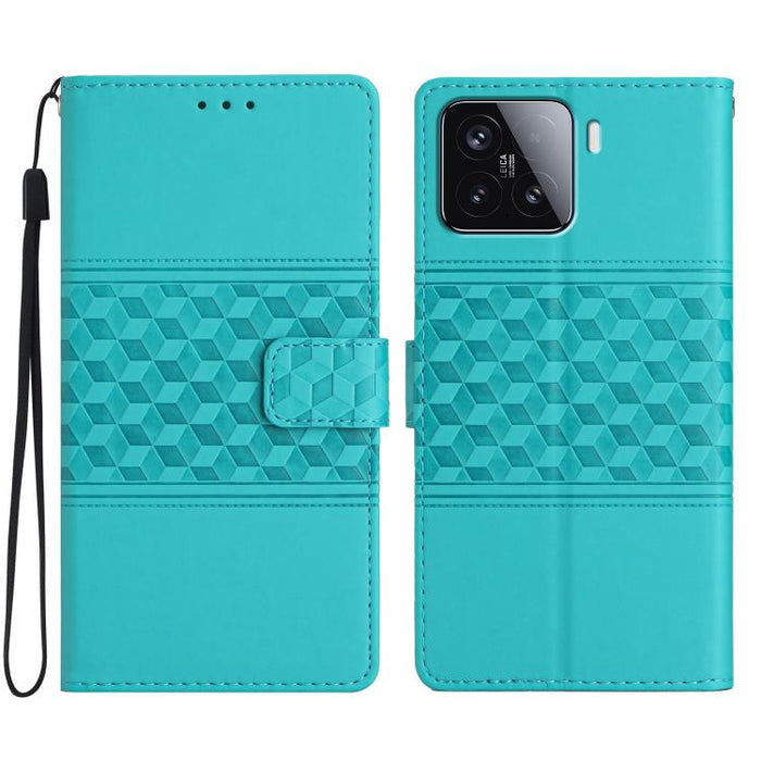 Funda de cuero para teléfono con efecto piel con relieve de diamante, For Redmi K90 Pro Max/Poco F8 Ultra, For Redmi K90/Poco F8 Pro, For Redmi 15C 5G/4G EU 173mm, For Redmi 15 5G Global/15 4G SEA 169.5, For Redmi 15 5G / 4G EU 171mm                   ...