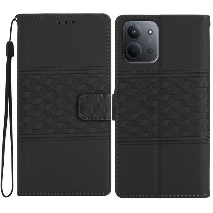 Funda de cuero para teléfono con efecto piel con relieve de diamante, For Redmi K90 Pro Max/Poco F8 Ultra, For Redmi K90/Poco F8 Pro, For Redmi 15C 5G/4G EU 173mm, For Redmi 15 5G Global/15 4G SEA 169.5, For Redmi 15 5G / 4G EU 171mm                   ...