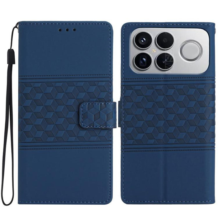 Funda de cuero para teléfono con efecto piel con relieve de diamante, For Redmi K90 Pro Max/Poco F8 Ultra, For Redmi K90/Poco F8 Pro, For Redmi 15C 5G/4G EU 173mm, For Redmi 15 5G Global/15 4G SEA 169.5, For Redmi 15 5G / 4G EU 171mm                   ...