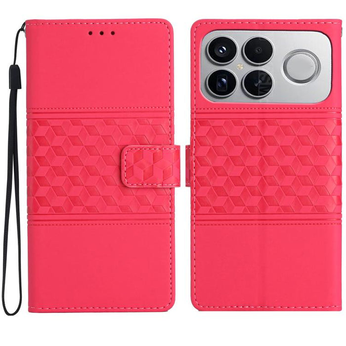 Funda de cuero para teléfono con efecto piel con relieve de diamante, For Redmi K90 Pro Max/Poco F8 Ultra, For Redmi K90/Poco F8 Pro, For Redmi 15C 5G/4G EU 173mm, For Redmi 15 5G Global/15 4G SEA 169.5, For Redmi 15 5G / 4G EU 171mm                   ...