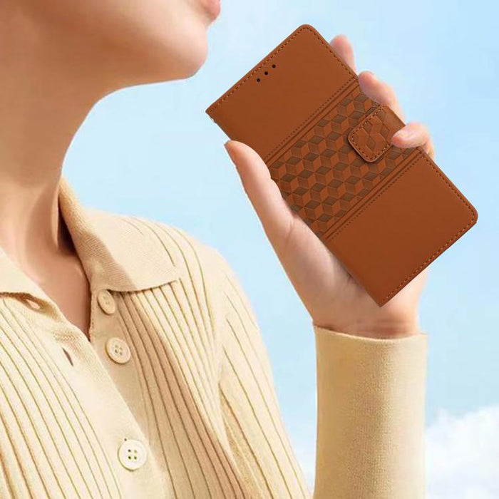 Funda de cuero para teléfono con efecto piel con relieve de diamante, For Redmi K90 Pro Max/Poco F8 Ultra, For Redmi K90/Poco F8 Pro, For Redmi 15C 5G/4G EU 173mm, For Redmi 15 5G Global/15 4G SEA 169.5, For Redmi 15 5G / 4G EU 171mm                   ...