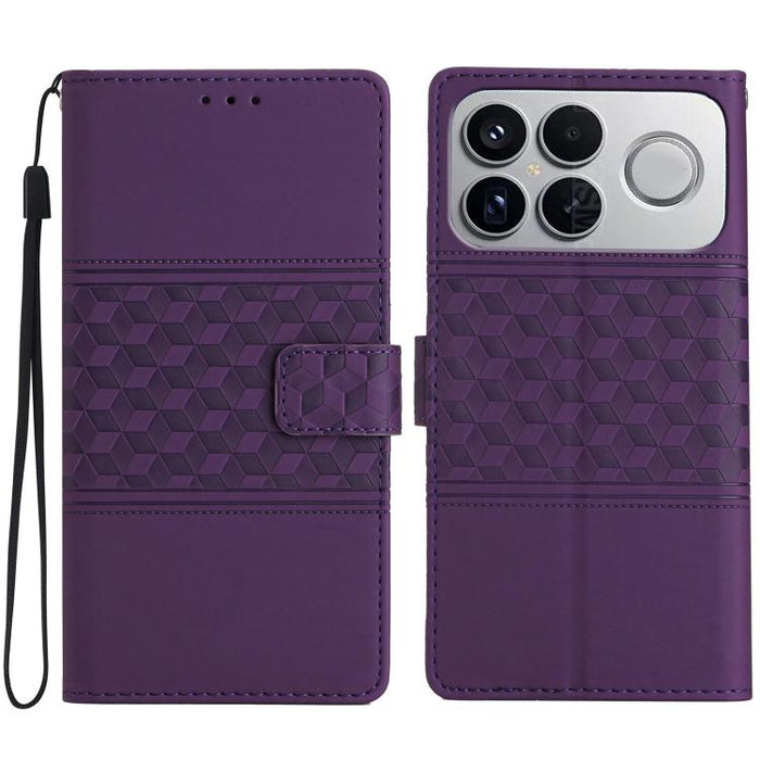 Funda de cuero para teléfono con efecto piel con relieve de diamante, For Redmi K90 Pro Max/Poco F8 Ultra, For Redmi K90/Poco F8 Pro, For Redmi 15C 5G/4G EU 173mm, For Redmi 15 5G Global/15 4G SEA 169.5, For Redmi 15 5G / 4G EU 171mm                   ...